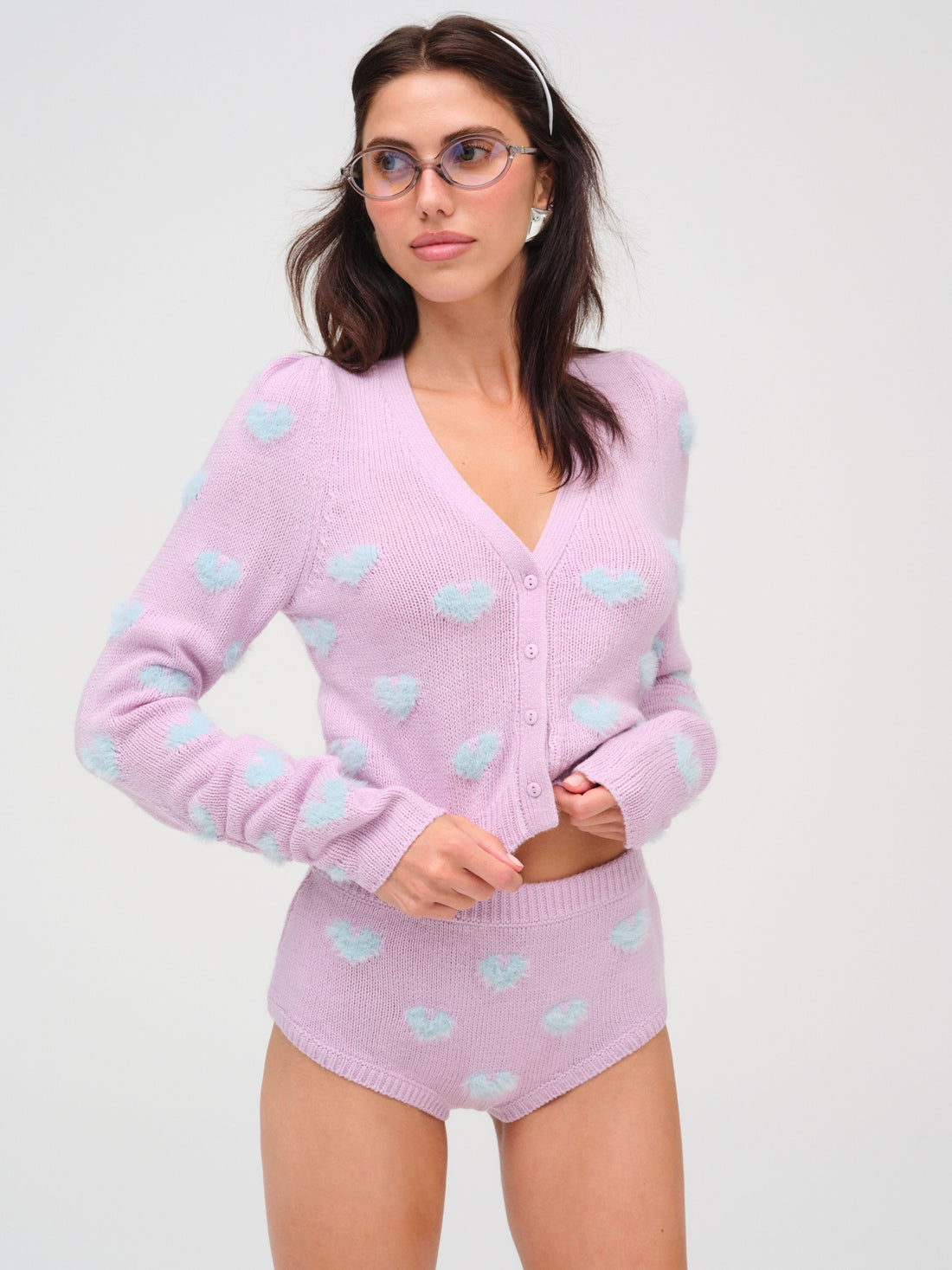 Scarlet Cropped Cardigan