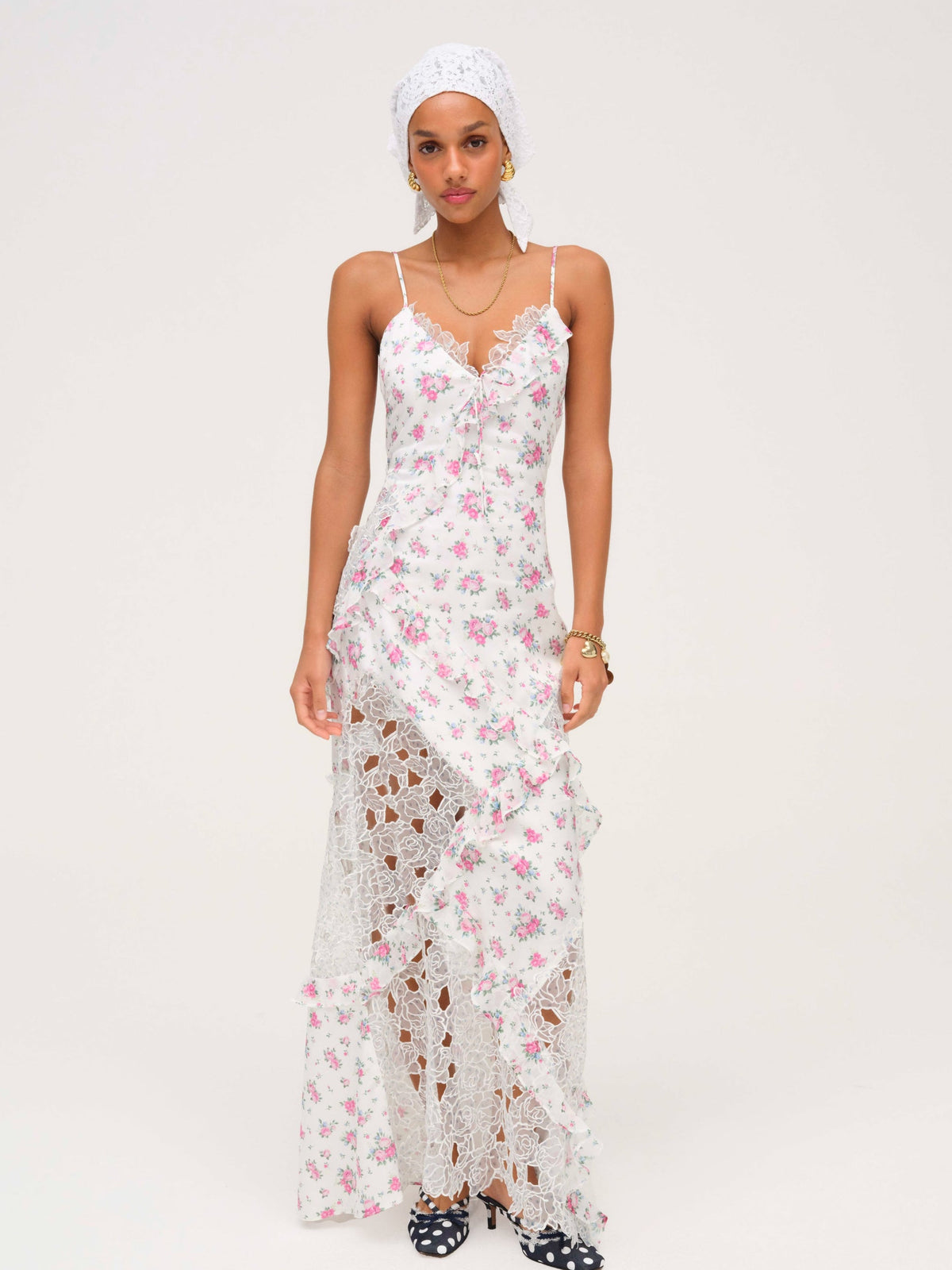Josalyn Maxi Dress - White