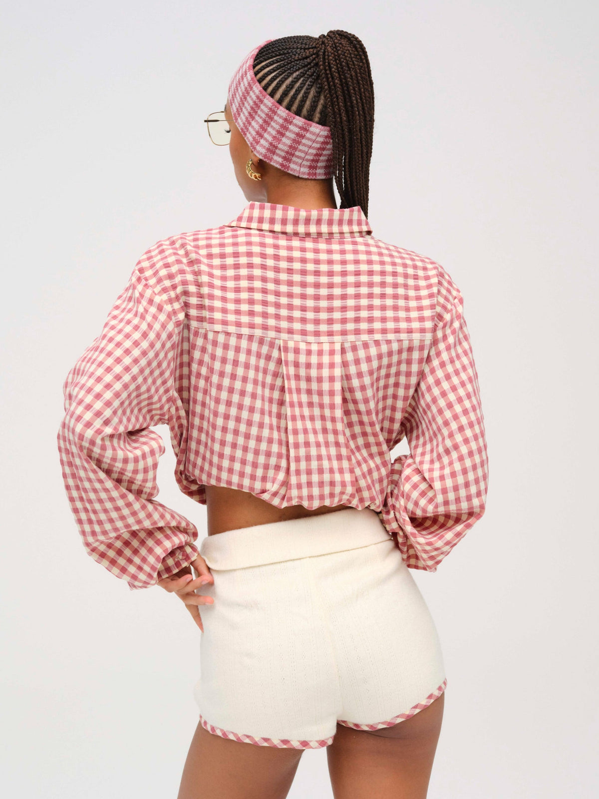 Pointelle Shorts - Cream