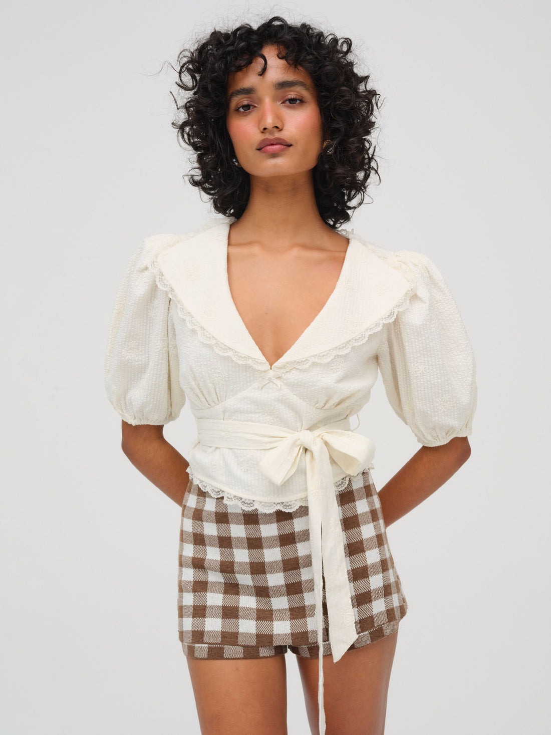 Baby Daisy Poplin Top