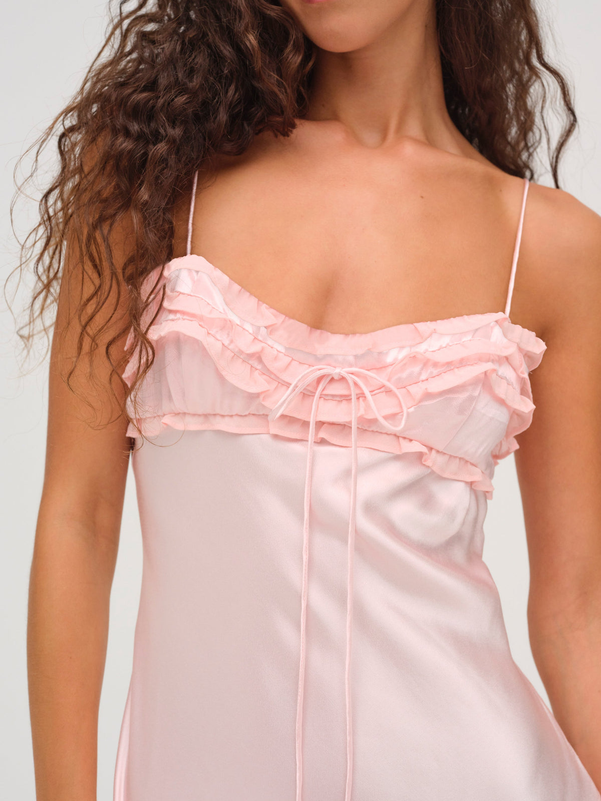 Natalie Maxi Dress - Baby Pink