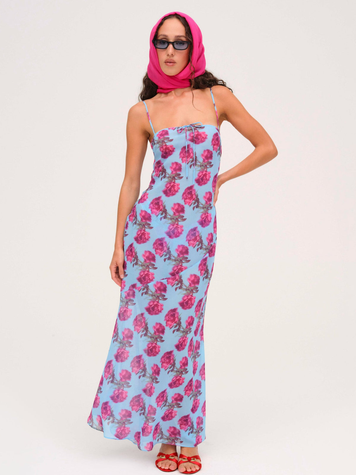 Marina Maxi Dress - Blue