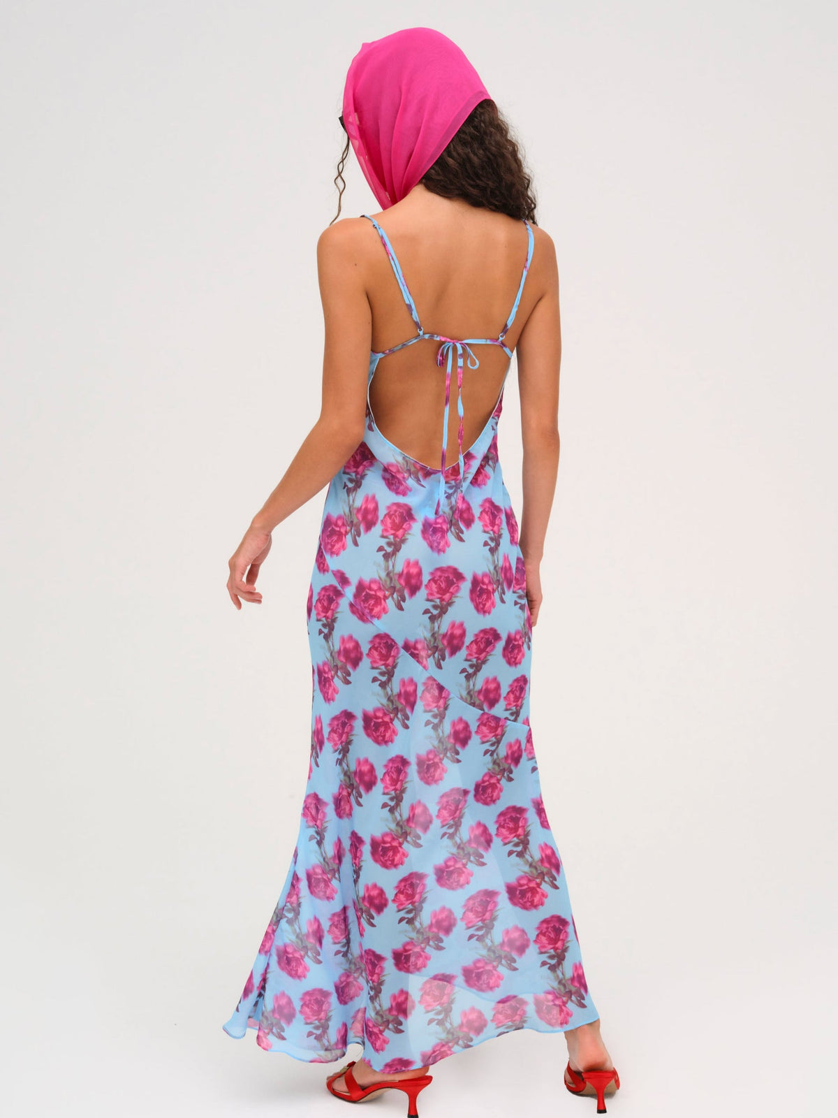 Marina Maxi Dress - Blue