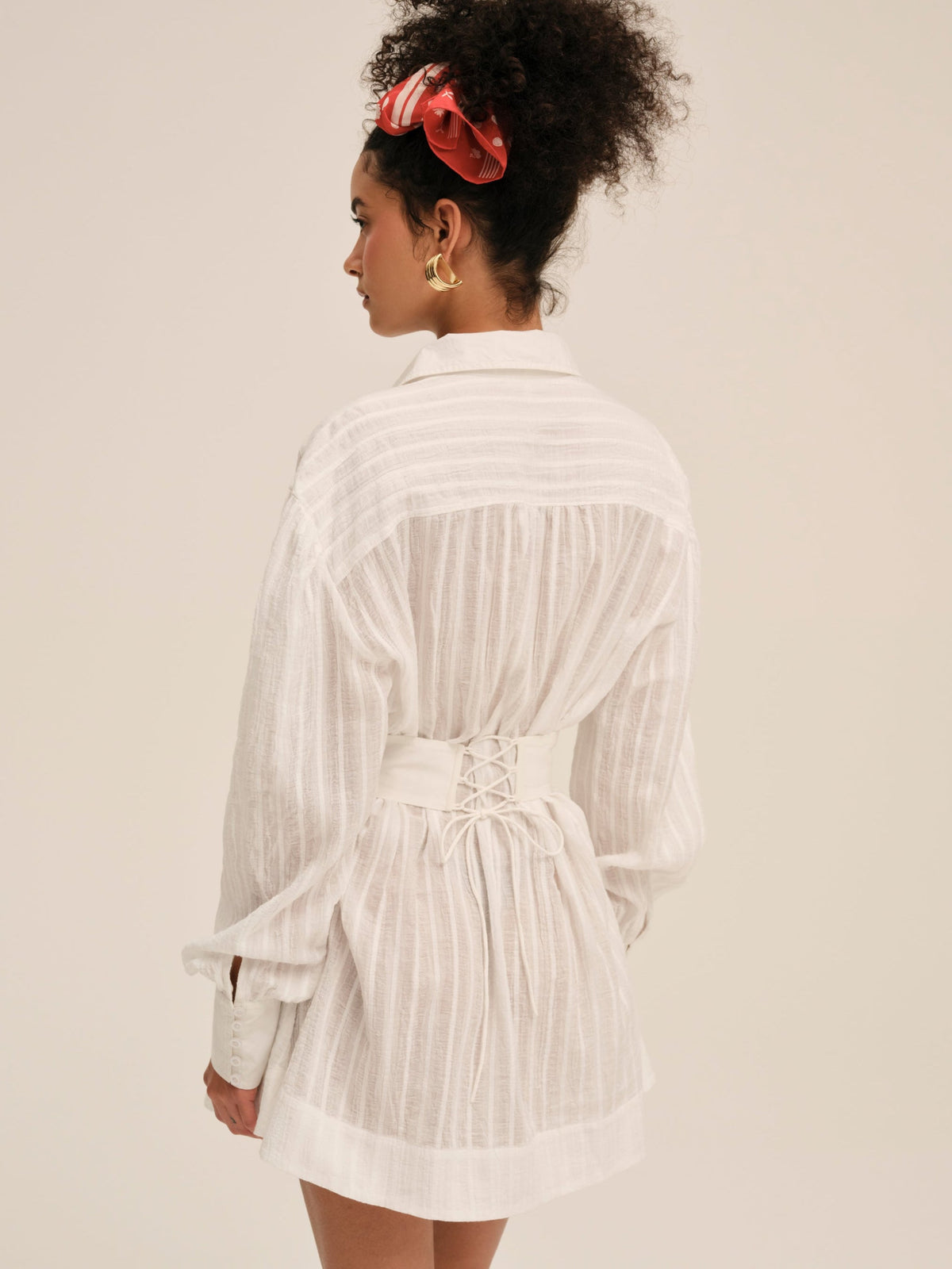 Charlie Mini Dress - White