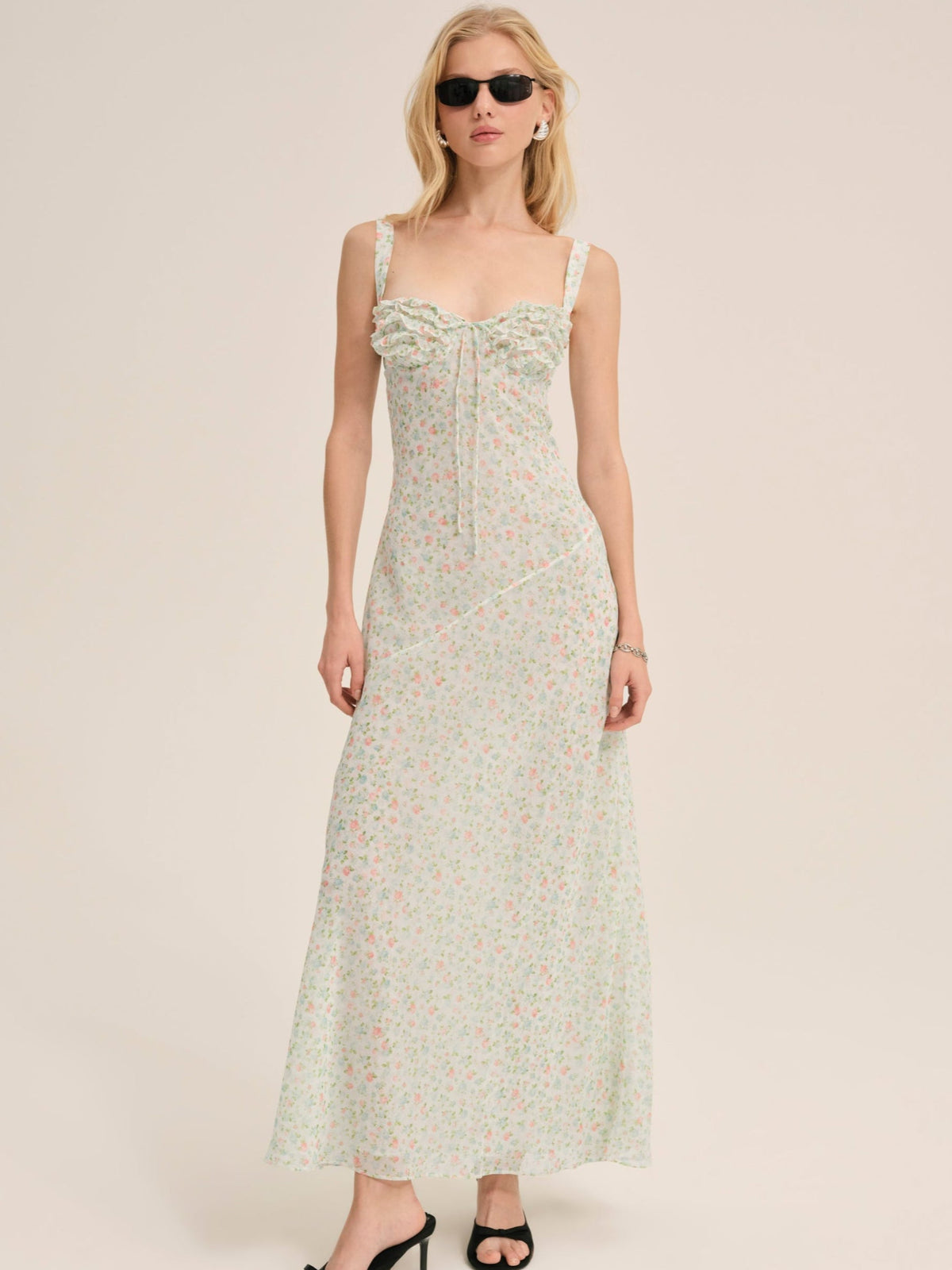 Summer Breeze Maxi Dress - Blue