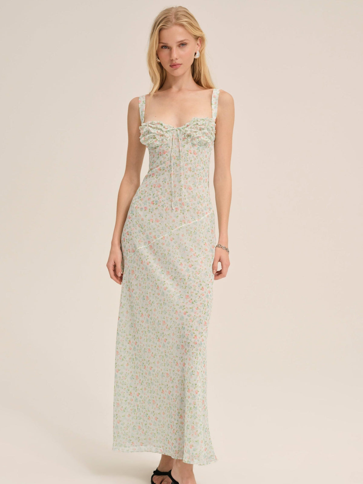 Summer Breeze Maxi Dress - Blue