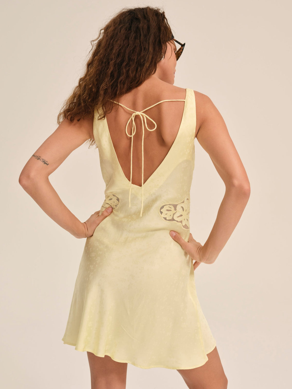 Sunrise Mini Dress - Yellow