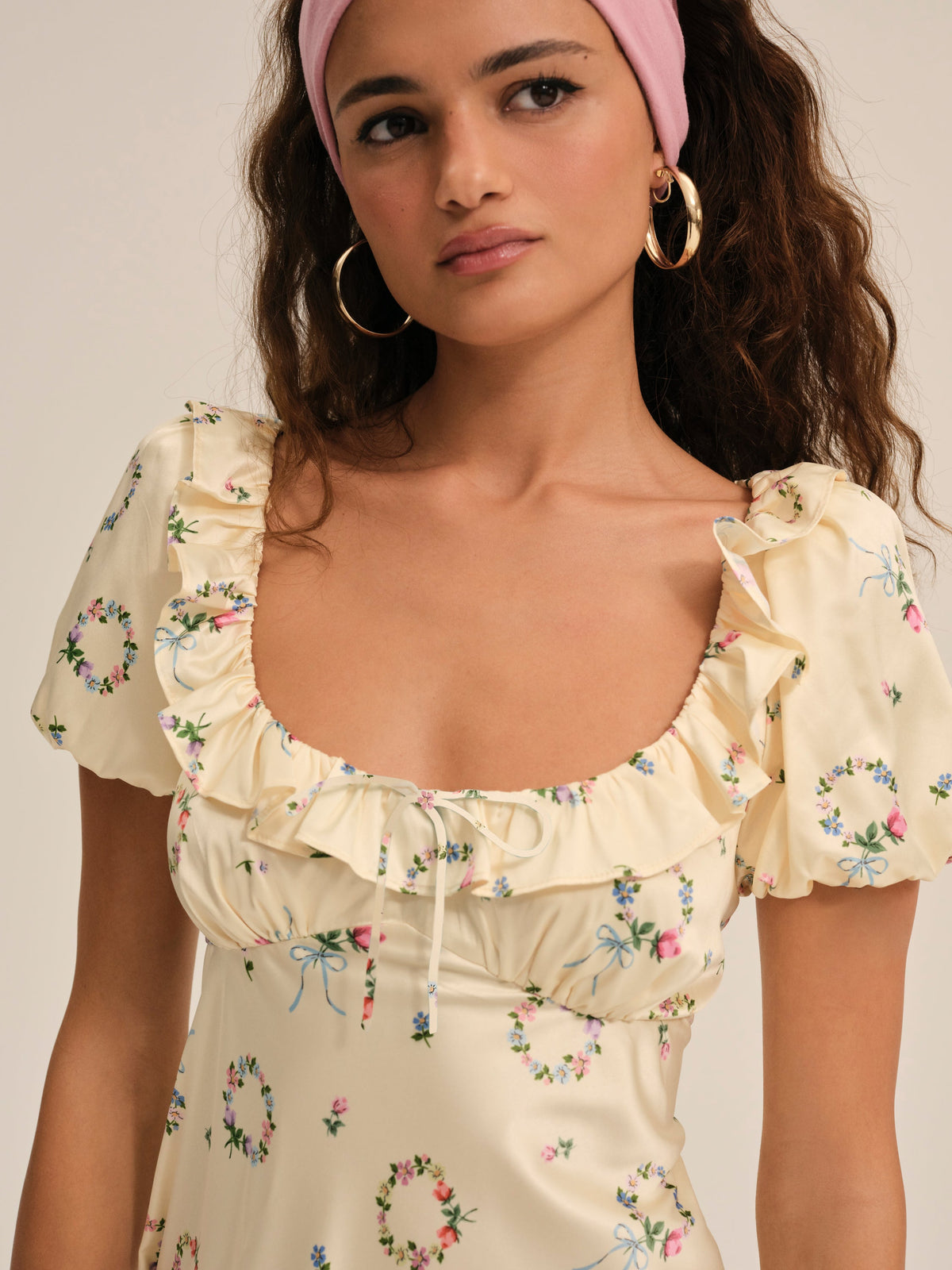 Jaida Mini Dress - Yellow