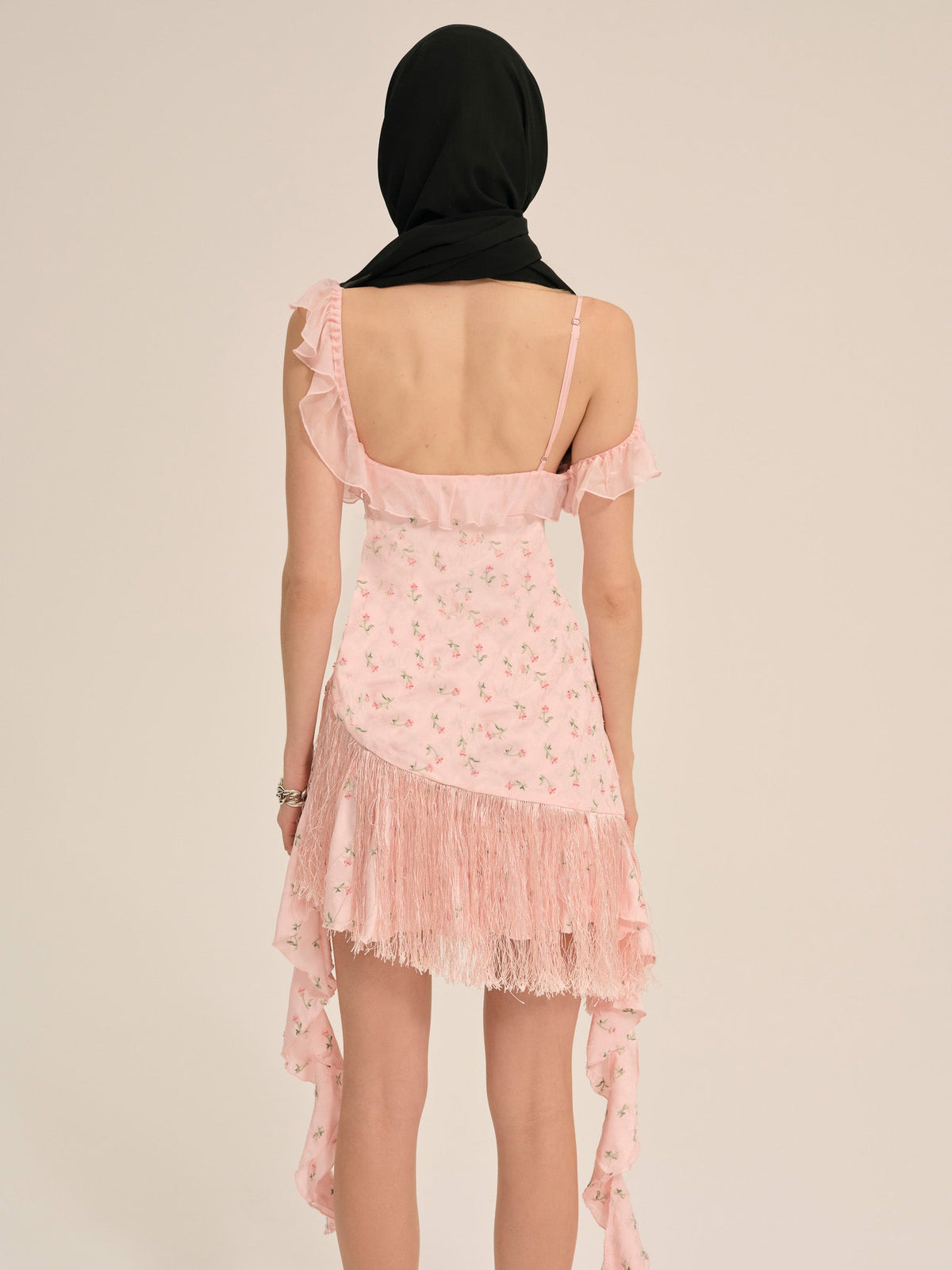Raspberry Rose Mini Dress - Pink