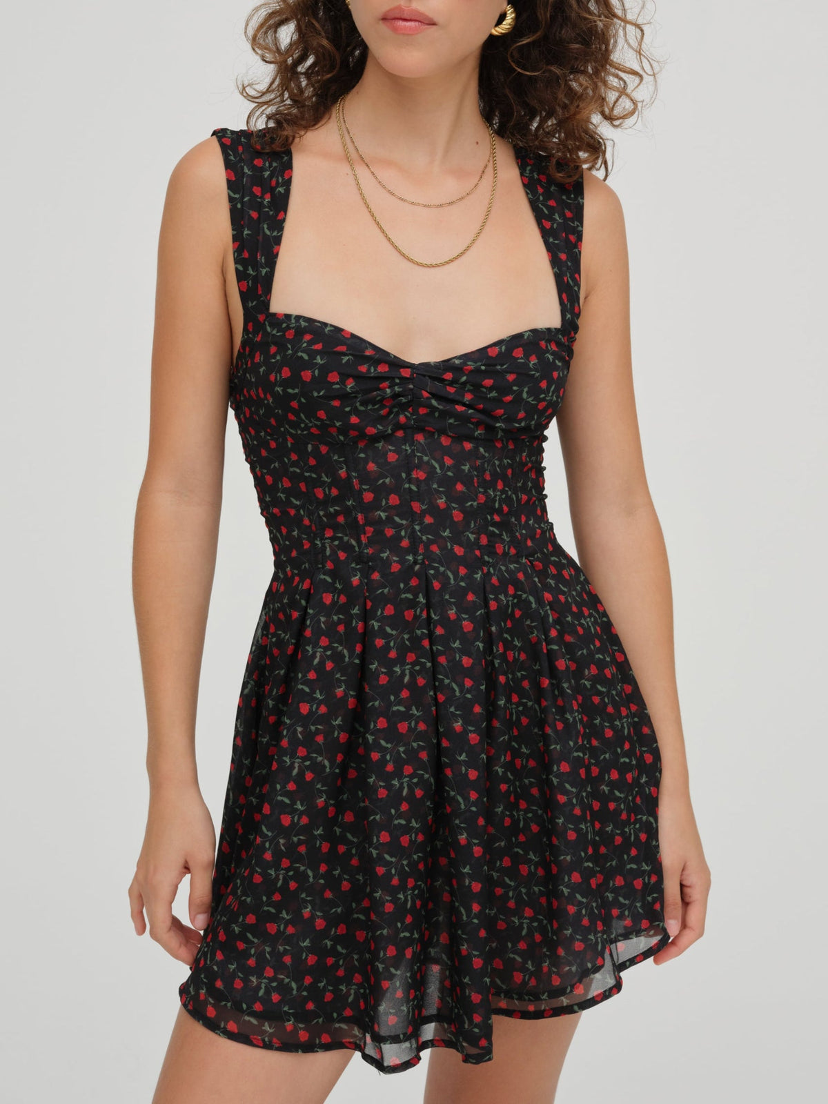 August Mini Dress - Black