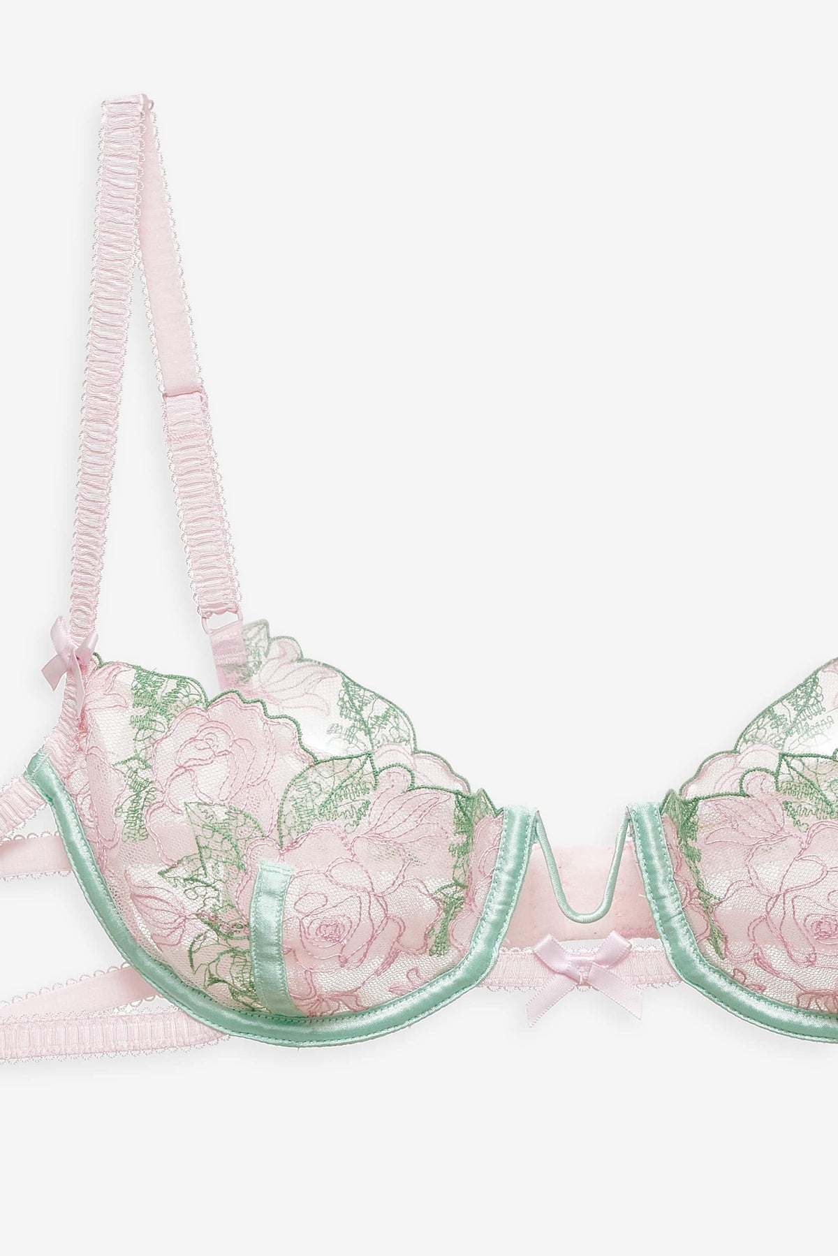 Love Story Underwire Bra - Green