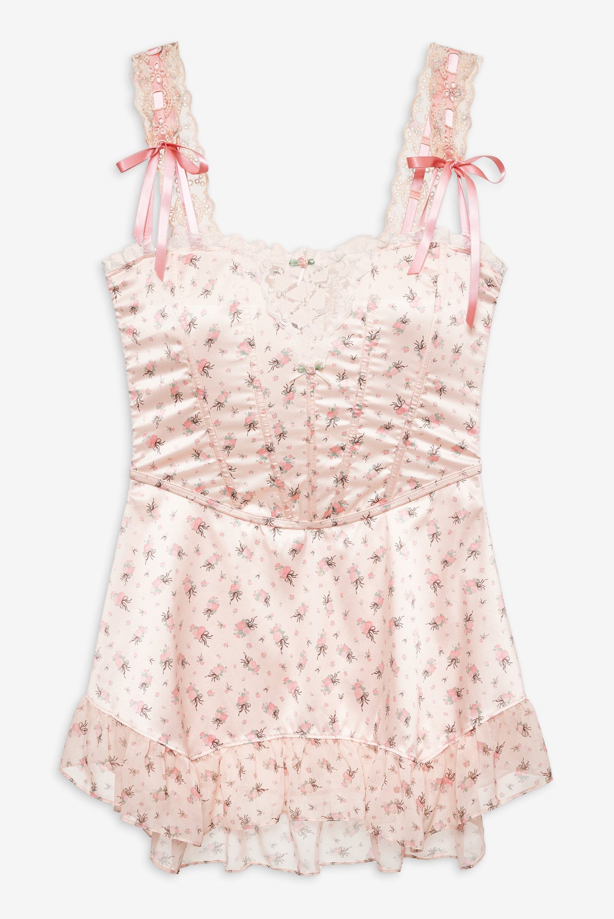 Peaches & Cream Slip Dress - Peach