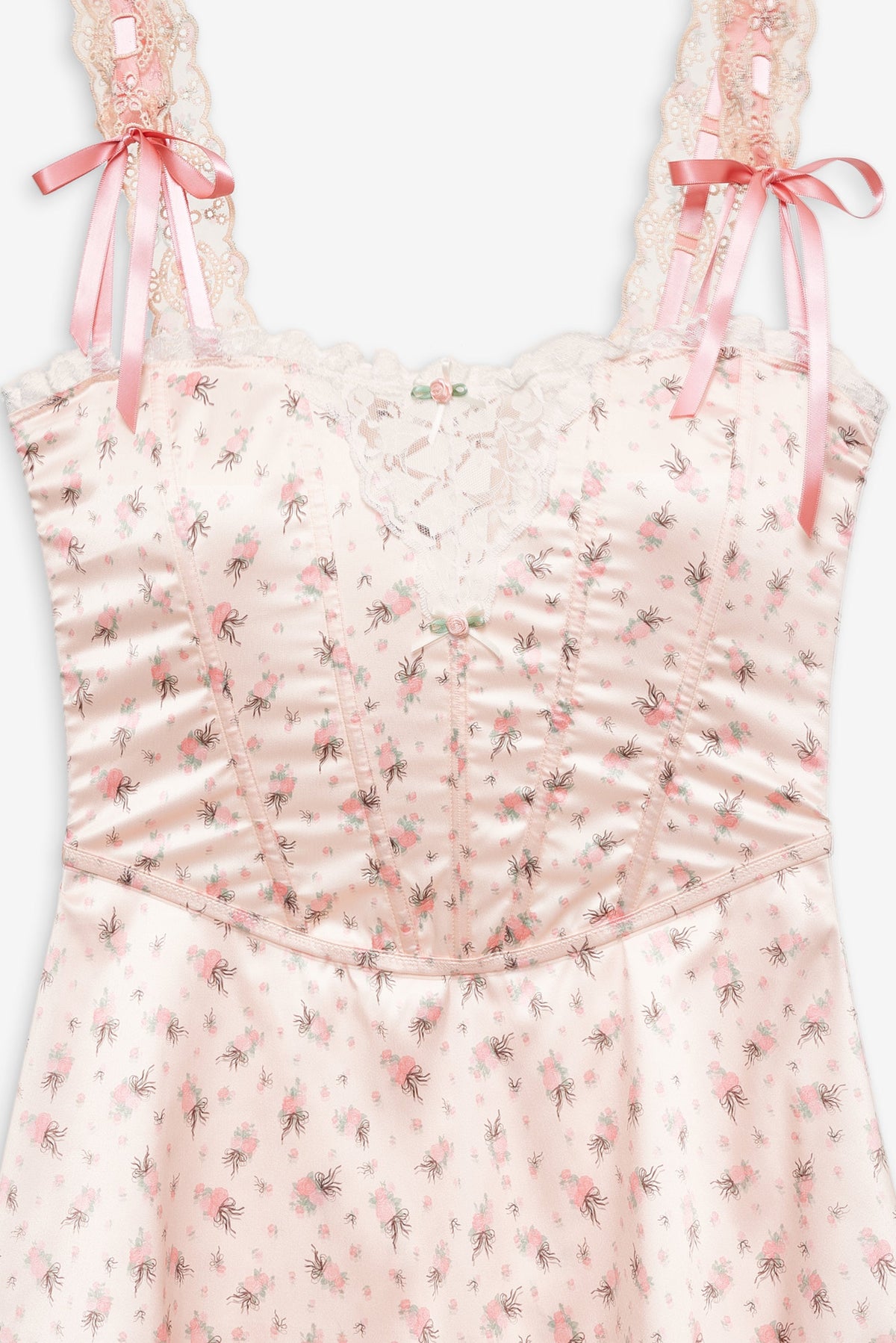 Peaches & Cream Slip Dress - Peach