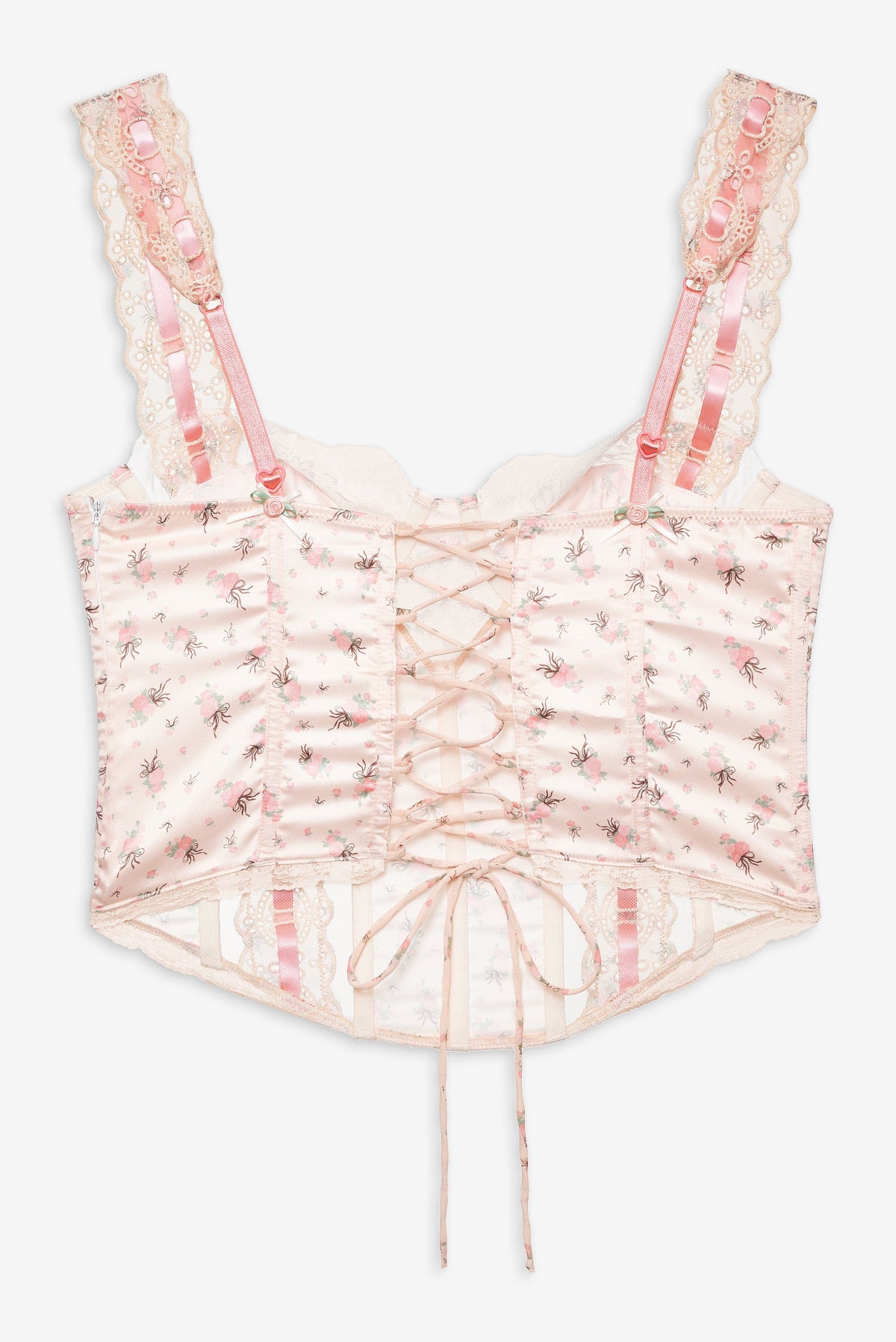 Peaches & Cream Bustier - Peach