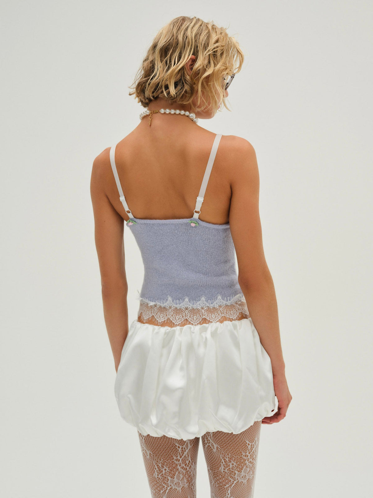 Elsie Knit Top - Blue