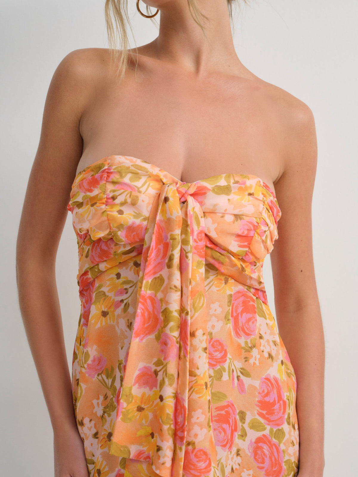 Teagan Mini Dress - Yellow