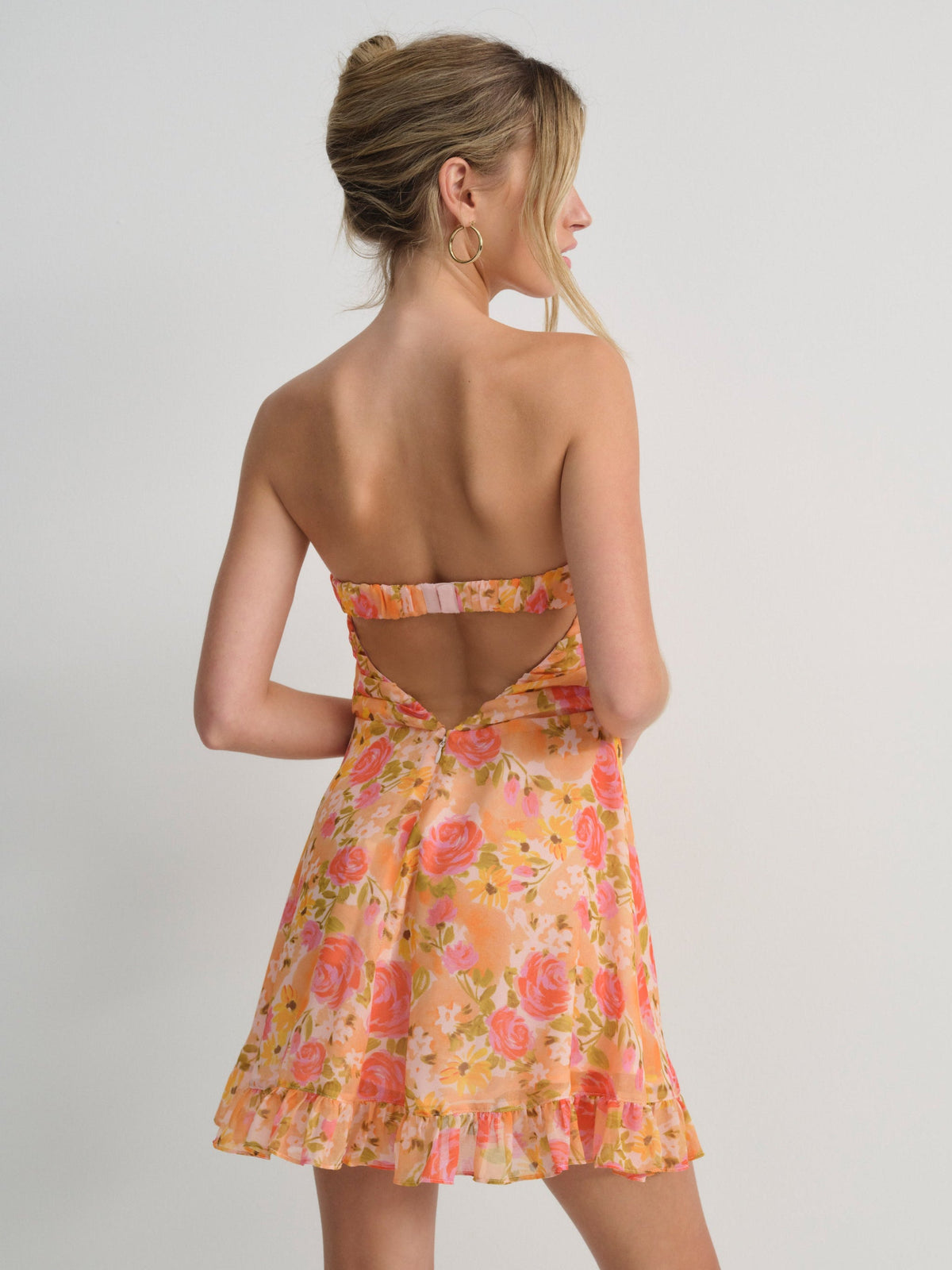 Teagan Mini Dress - Yellow