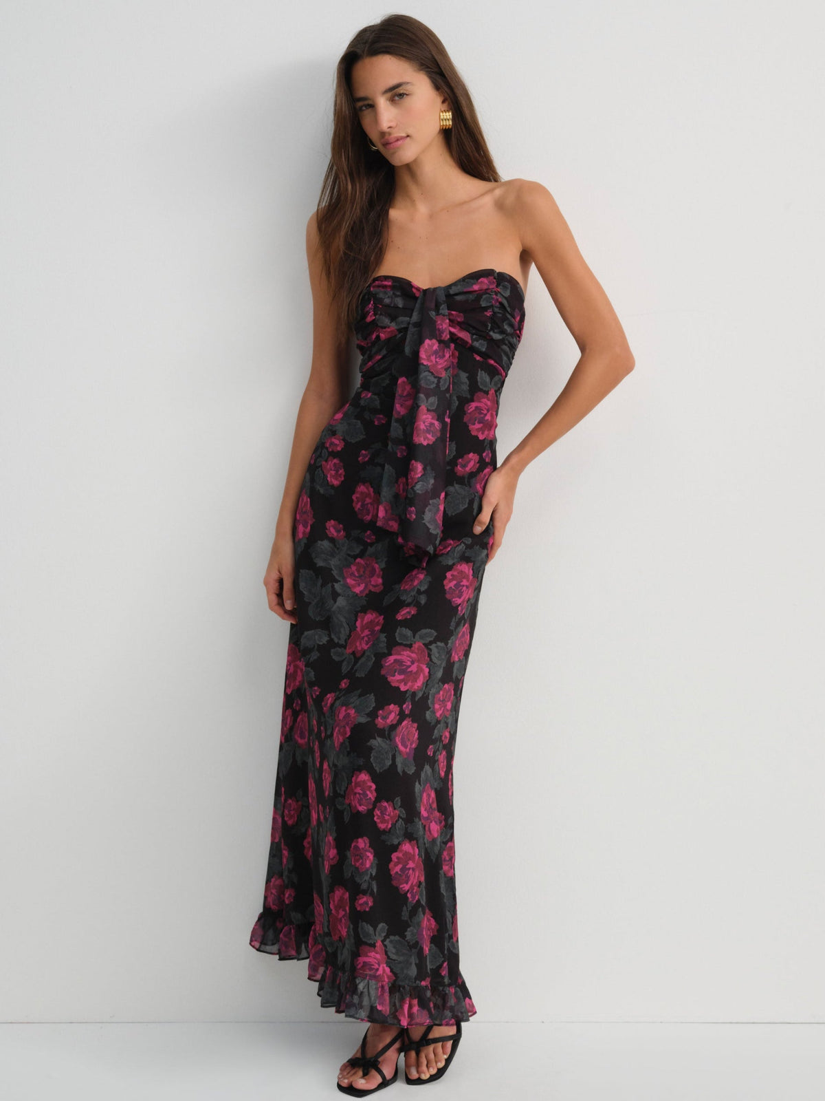 Teagan Maxi Dress - Black