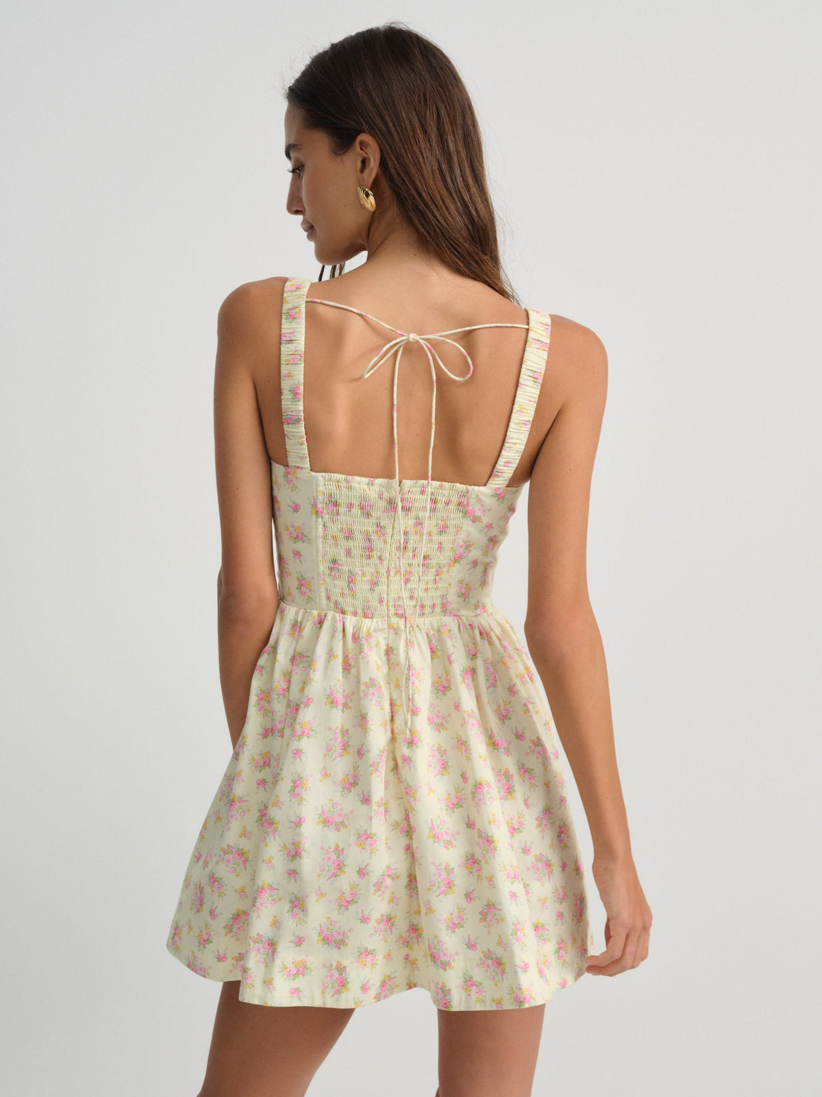 Zofia Mini Dress - Yellow