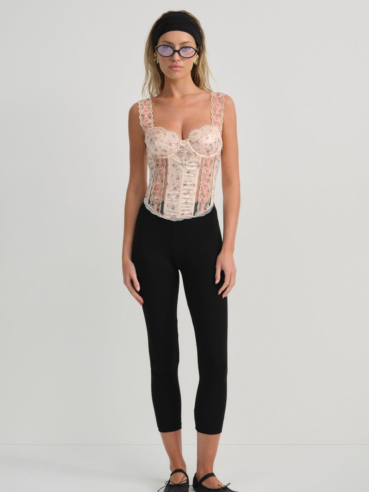 Peaches & Cream Bustier - Peach