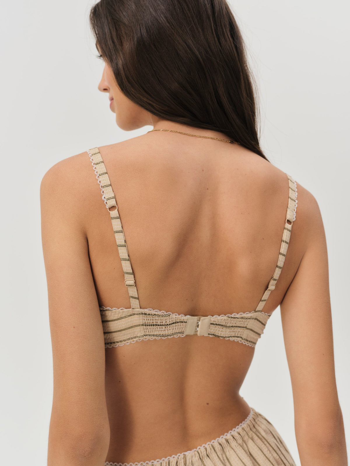 Mindy Underwire Bra - Brown