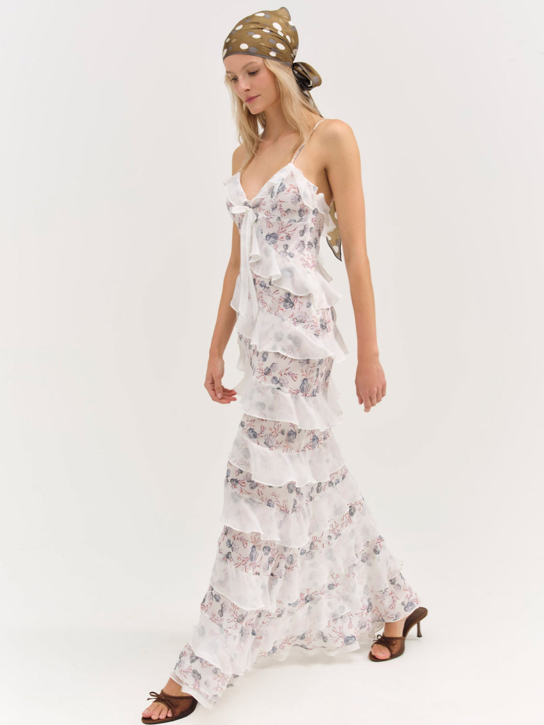 Debby Ruffled Maxi Dress