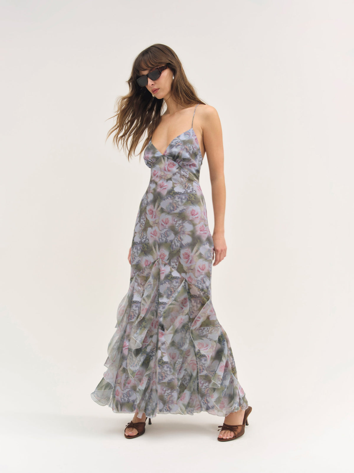 Elea Maxi Dress - Purple