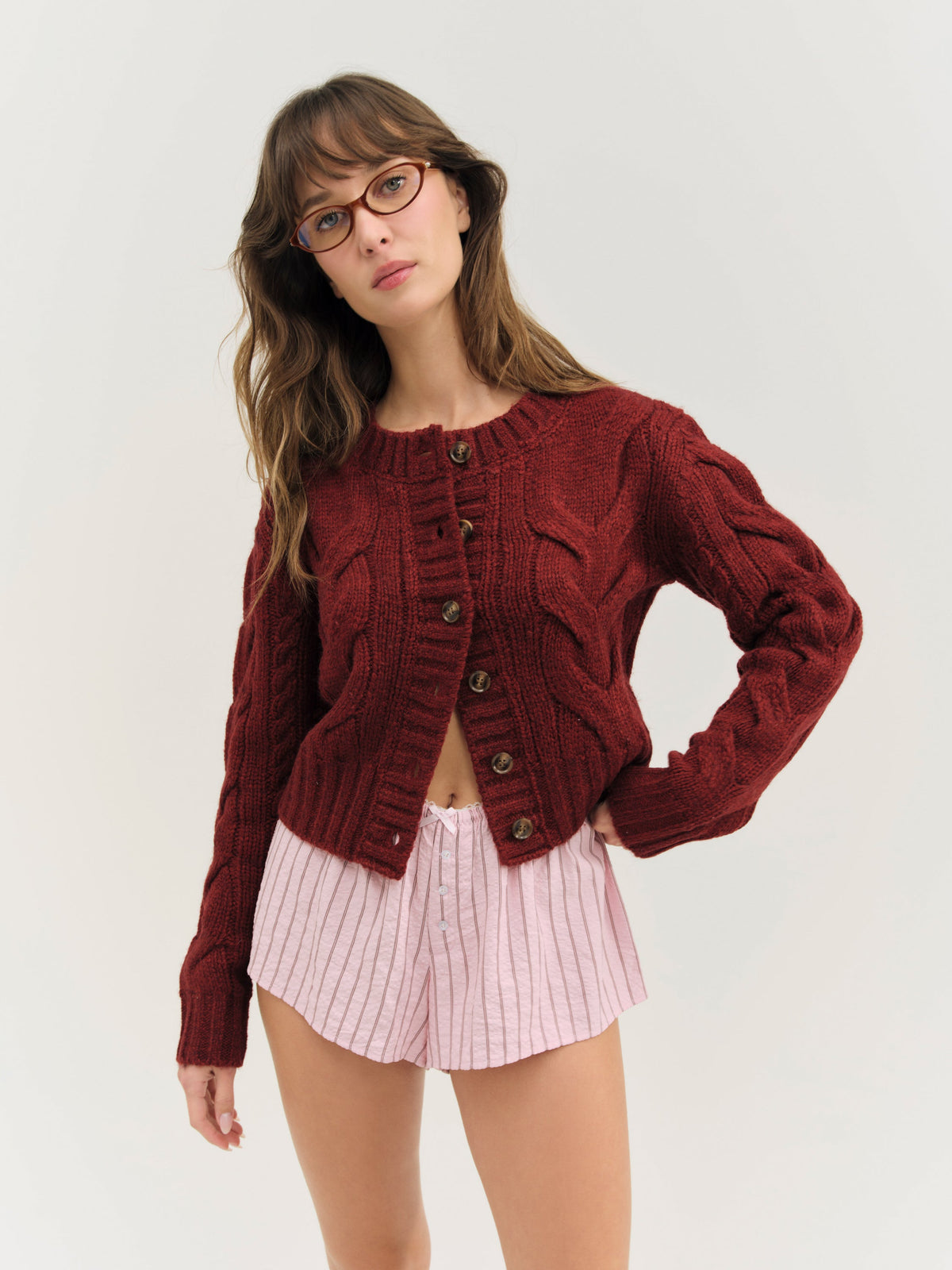 Regina Cardigan - Red
