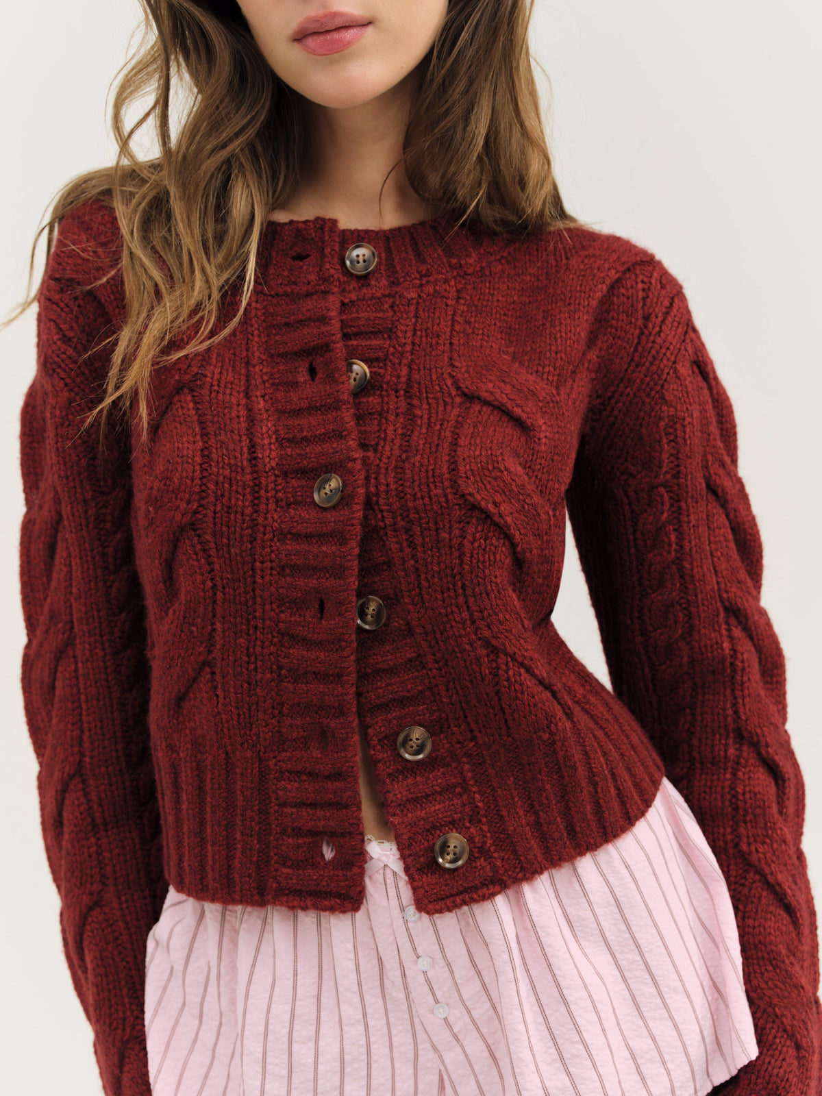 Regina Cardigan - Red