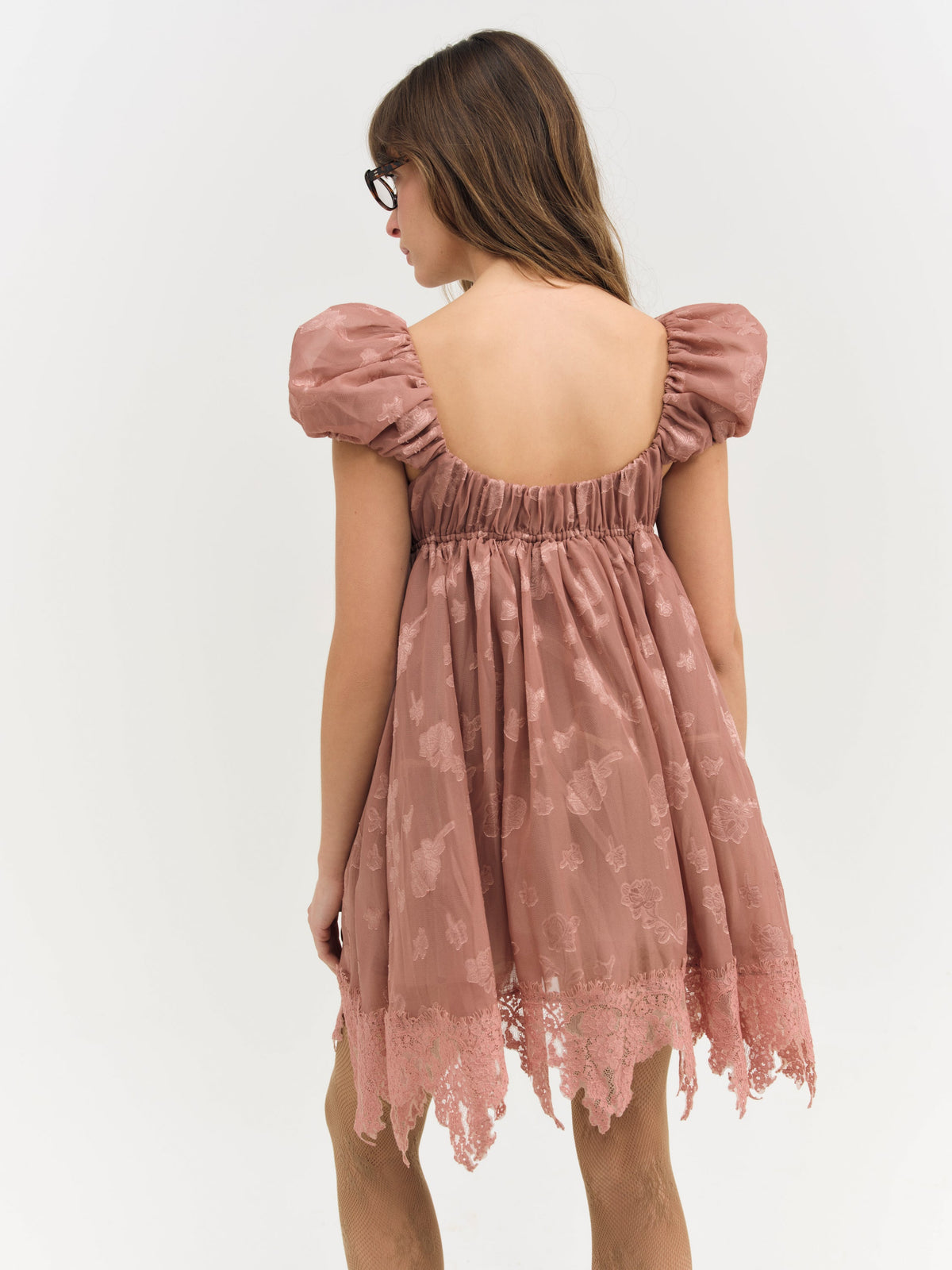 Olivia Mini Dress - Mahogany