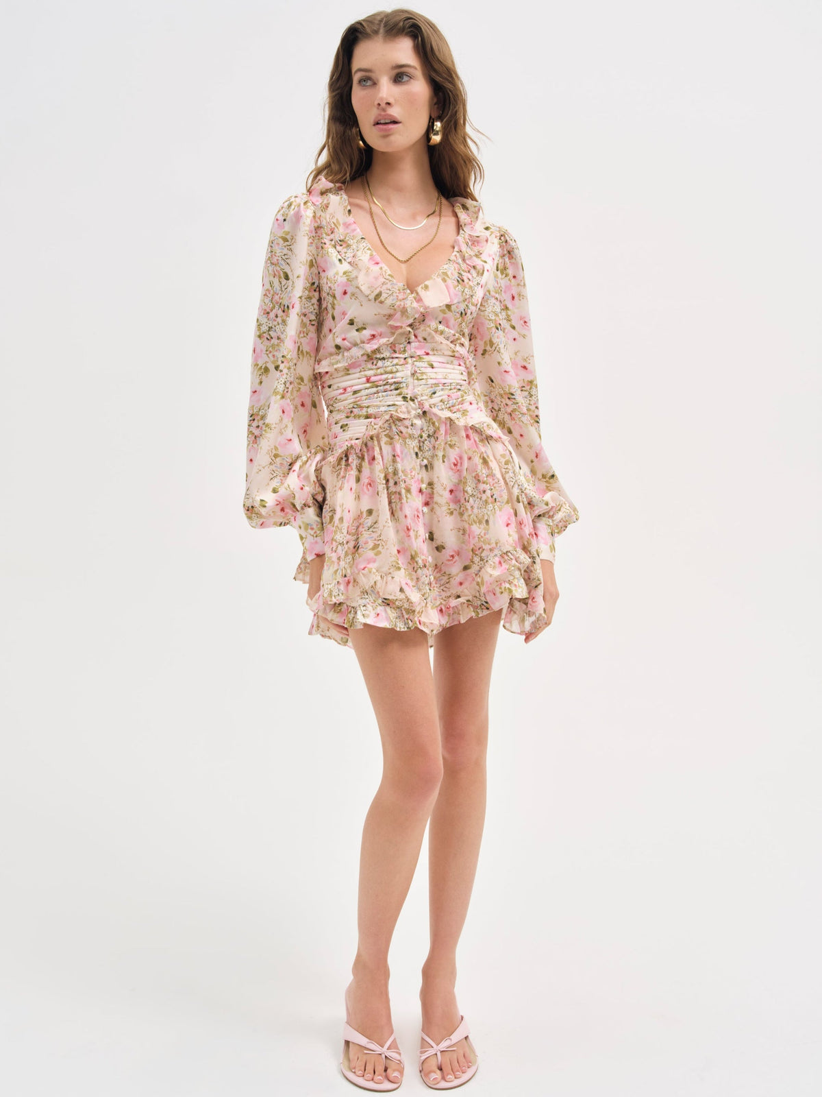 Jayleen Mini Dress - Light Pink