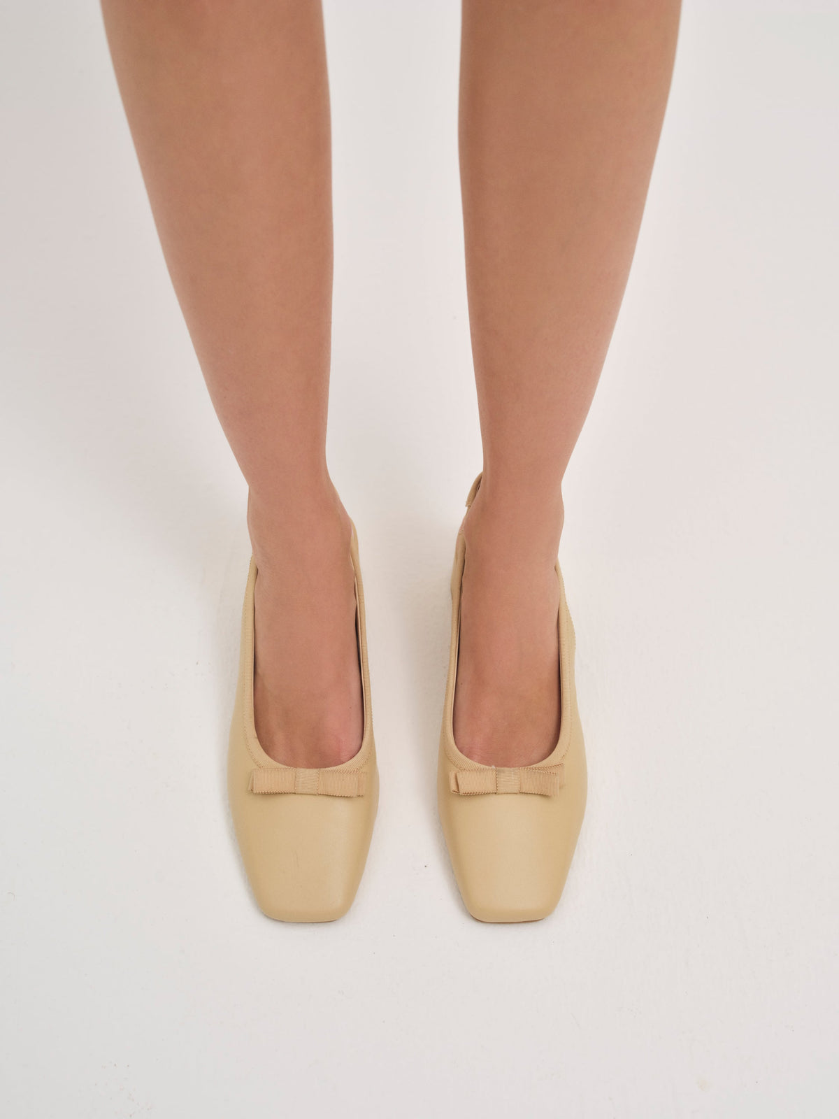 Josie Mule Heel - Nude