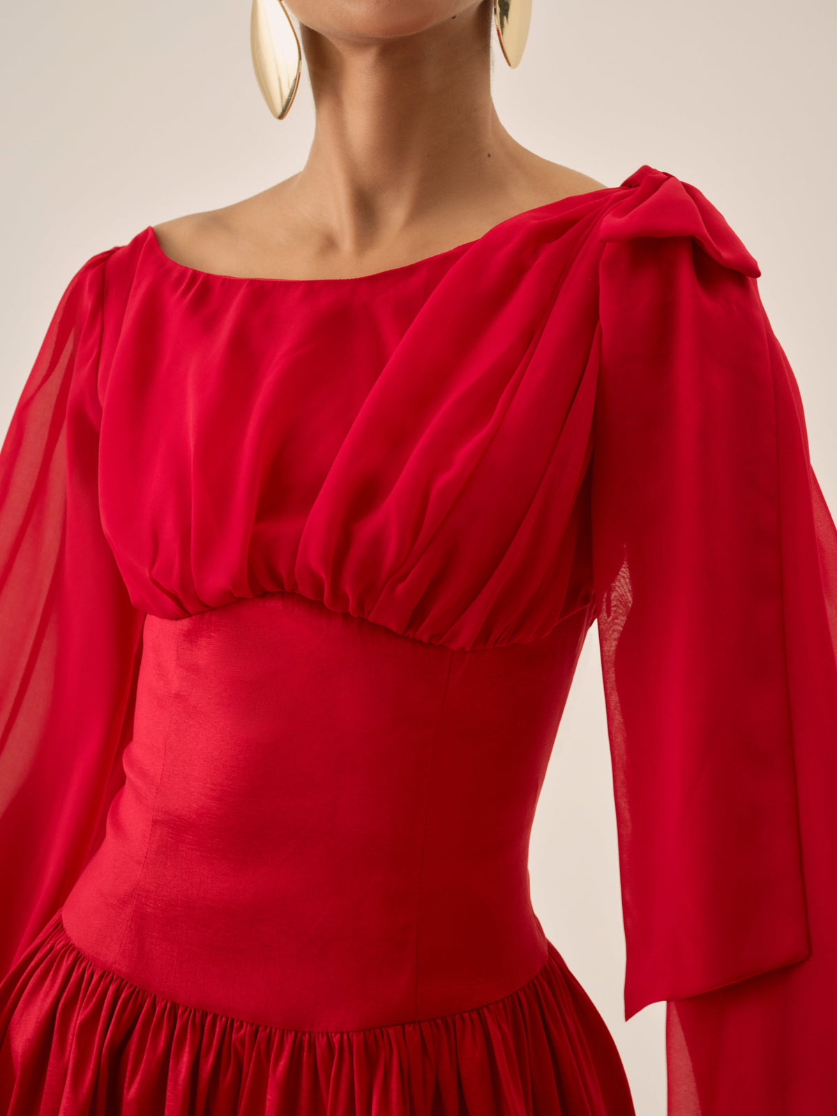 Lucia Mini Dress - Red