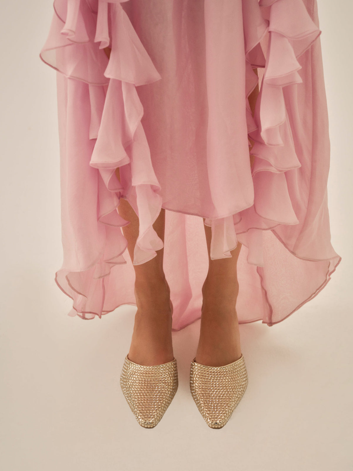 Cleo Mule Heel - Gold