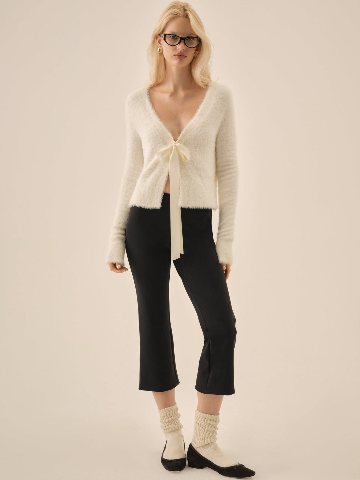 Tayla Knit Cardigan - Cream