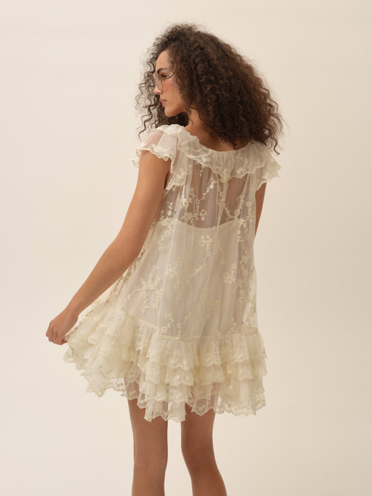 Hudson Mini Dress - Cream