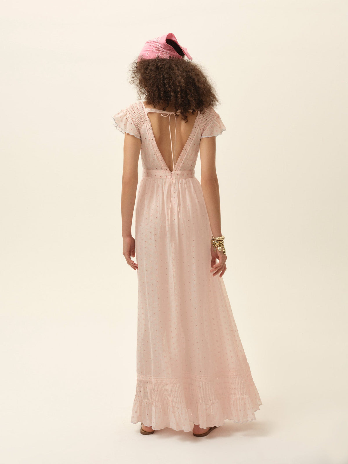 Frances Maxi Dress - Light Pink