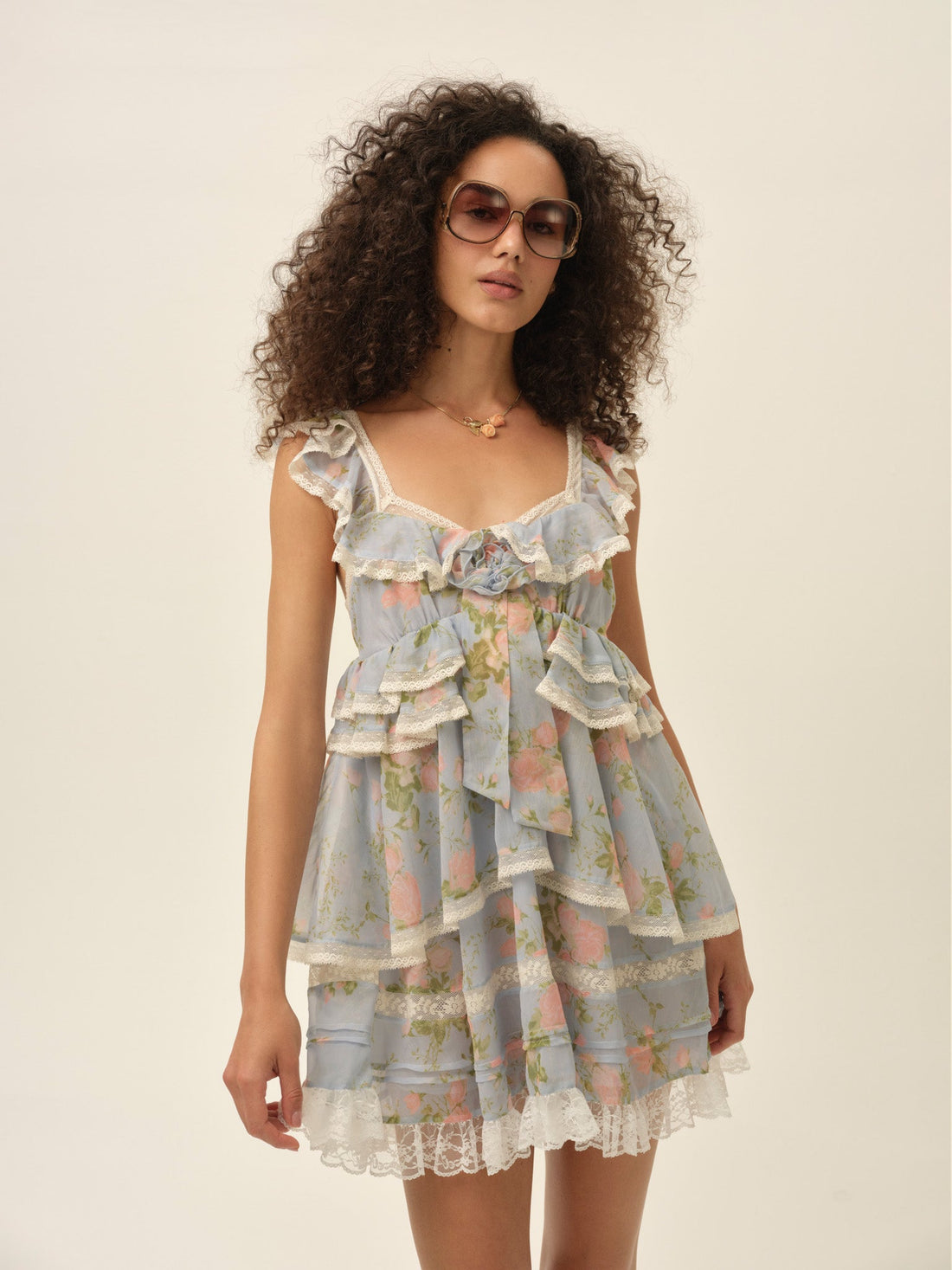 Wild Rose Mini Dress