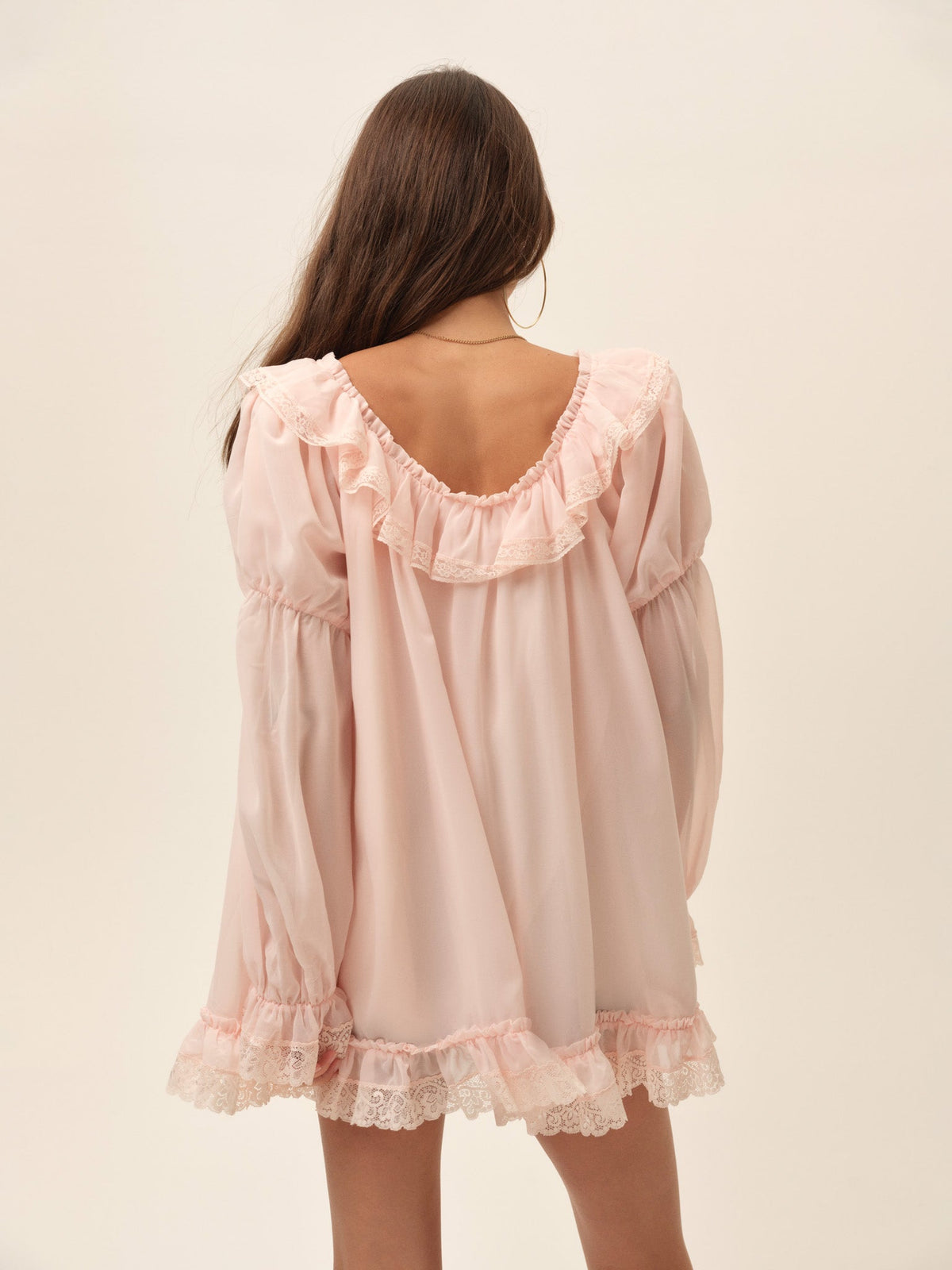 Juniper Mini Dress - Peach