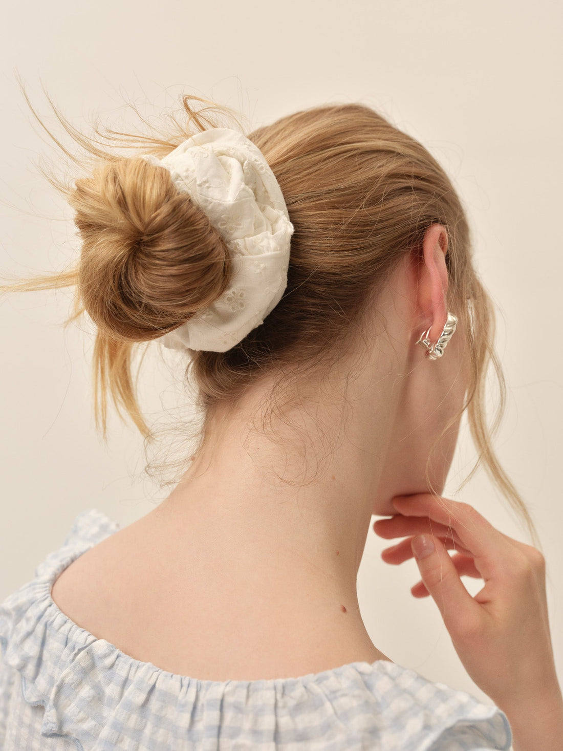 Susie Eyelet Scrunchie