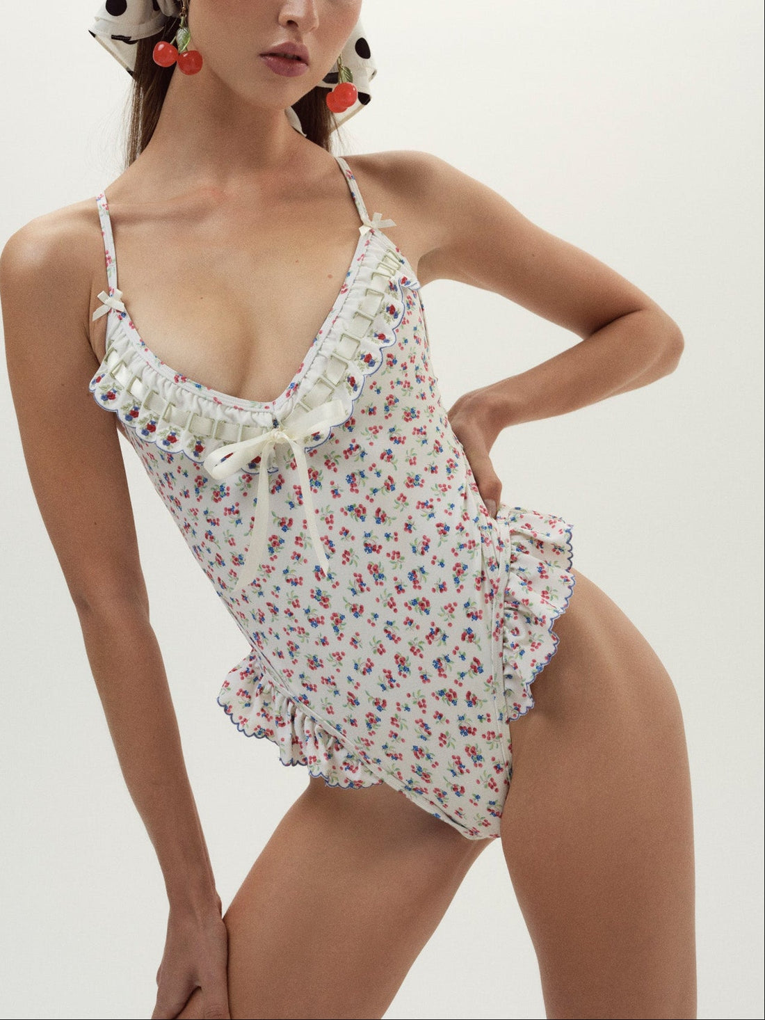 Cherry Mae One Piece Swimsuit