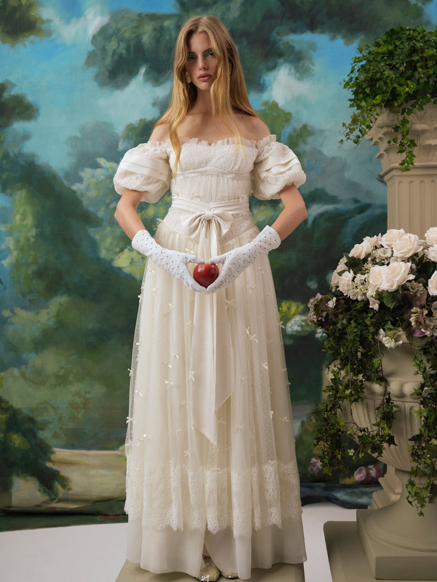 Raina Gown - White