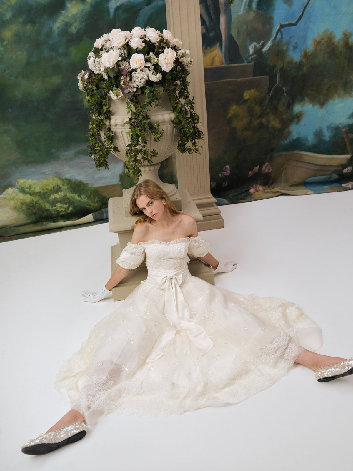 Raina Gown - White
