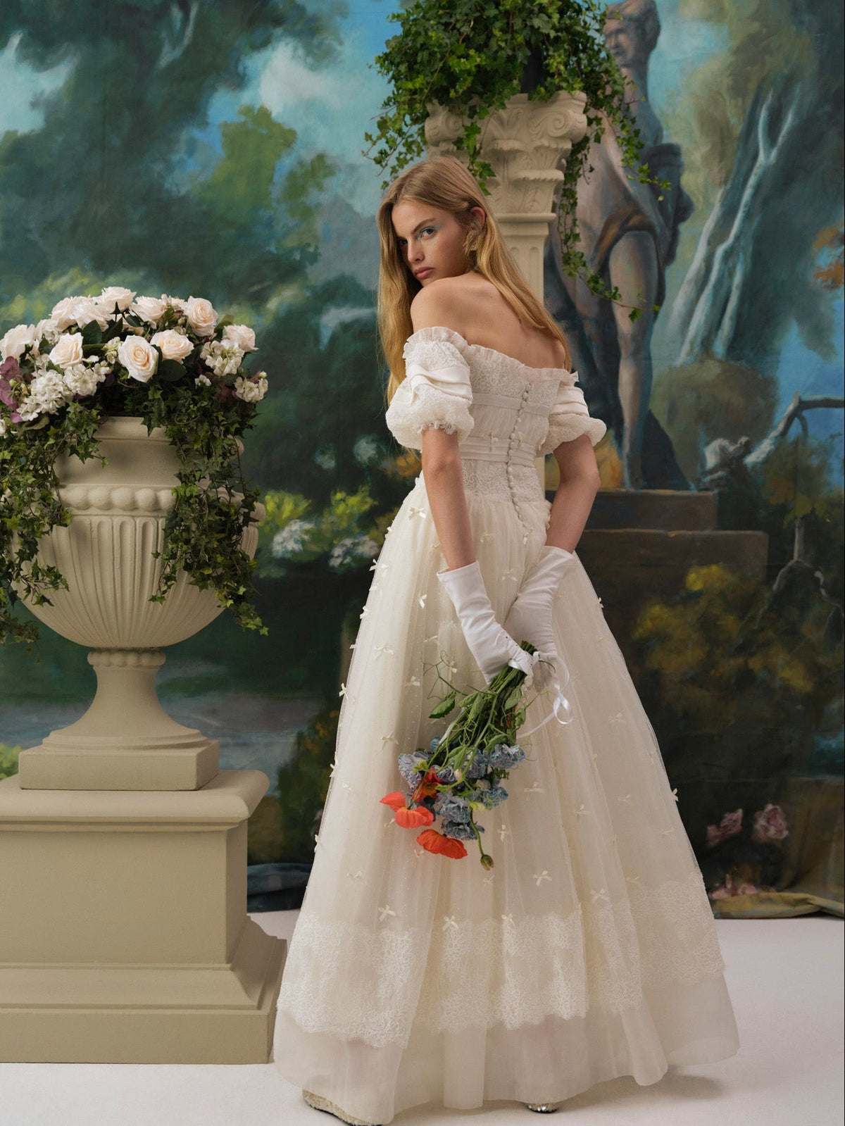 Raina Gown - White