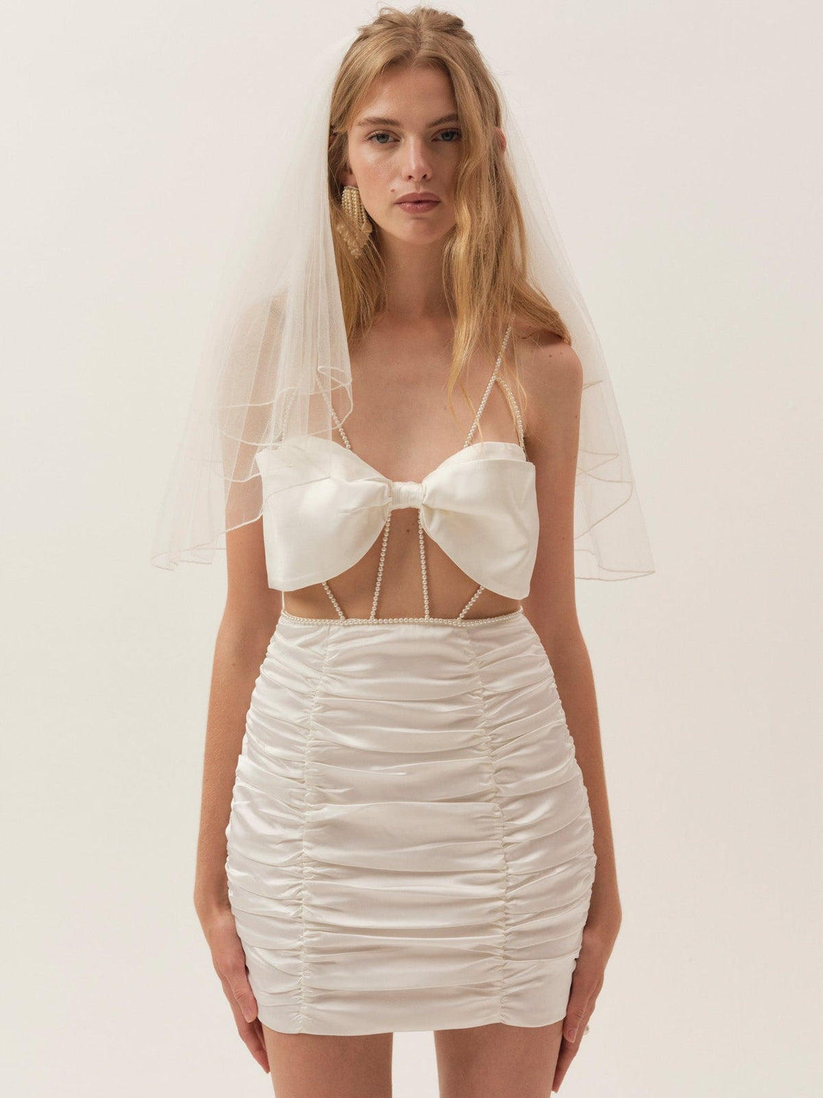 Martina Mini Dress - White