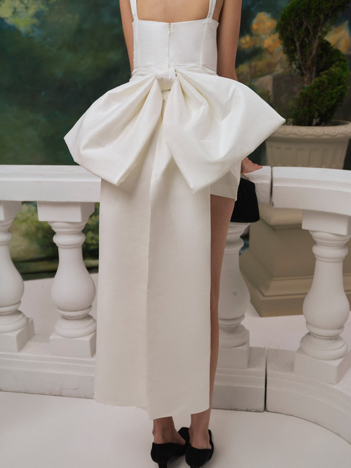 Dark Romance Mini Dress - White