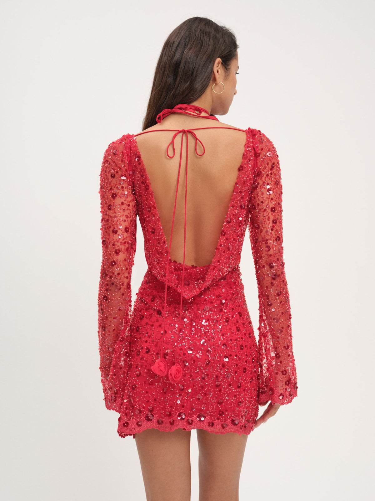 Gwendolyn Mini Dress - Red
