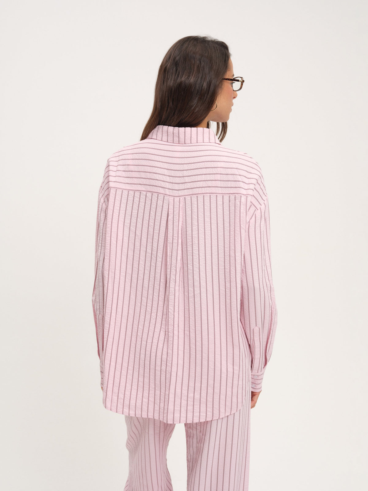 Mindy Button-Down Shirt - Pink