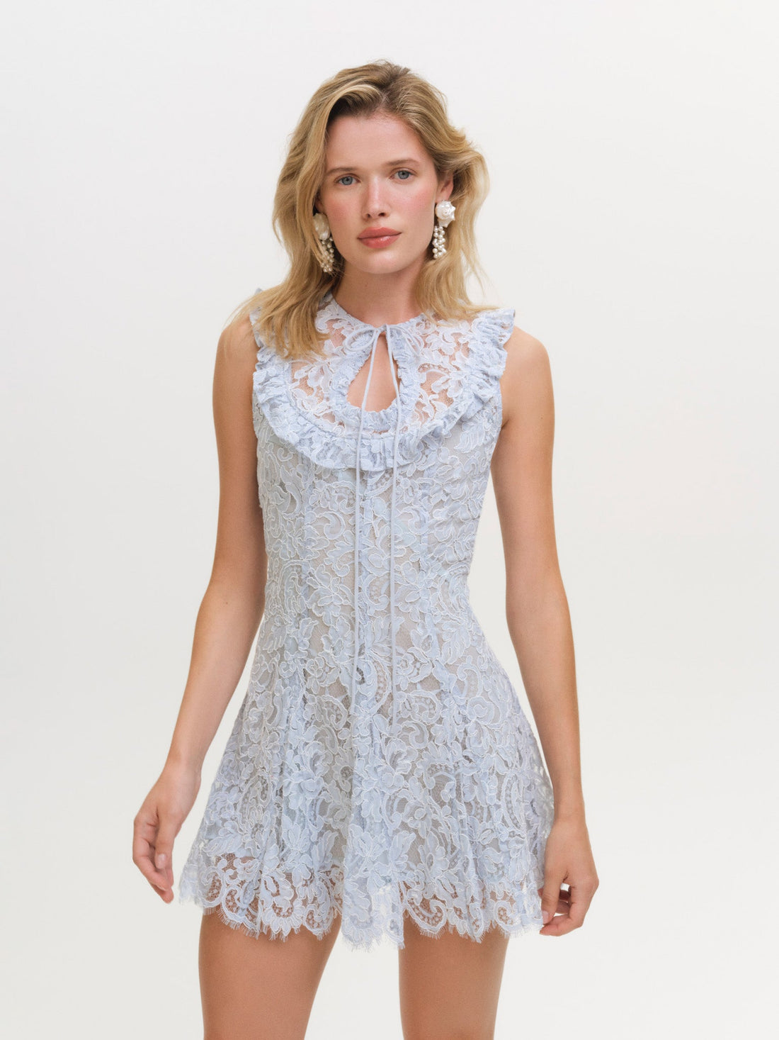 Locket Keyhole Mini Dress