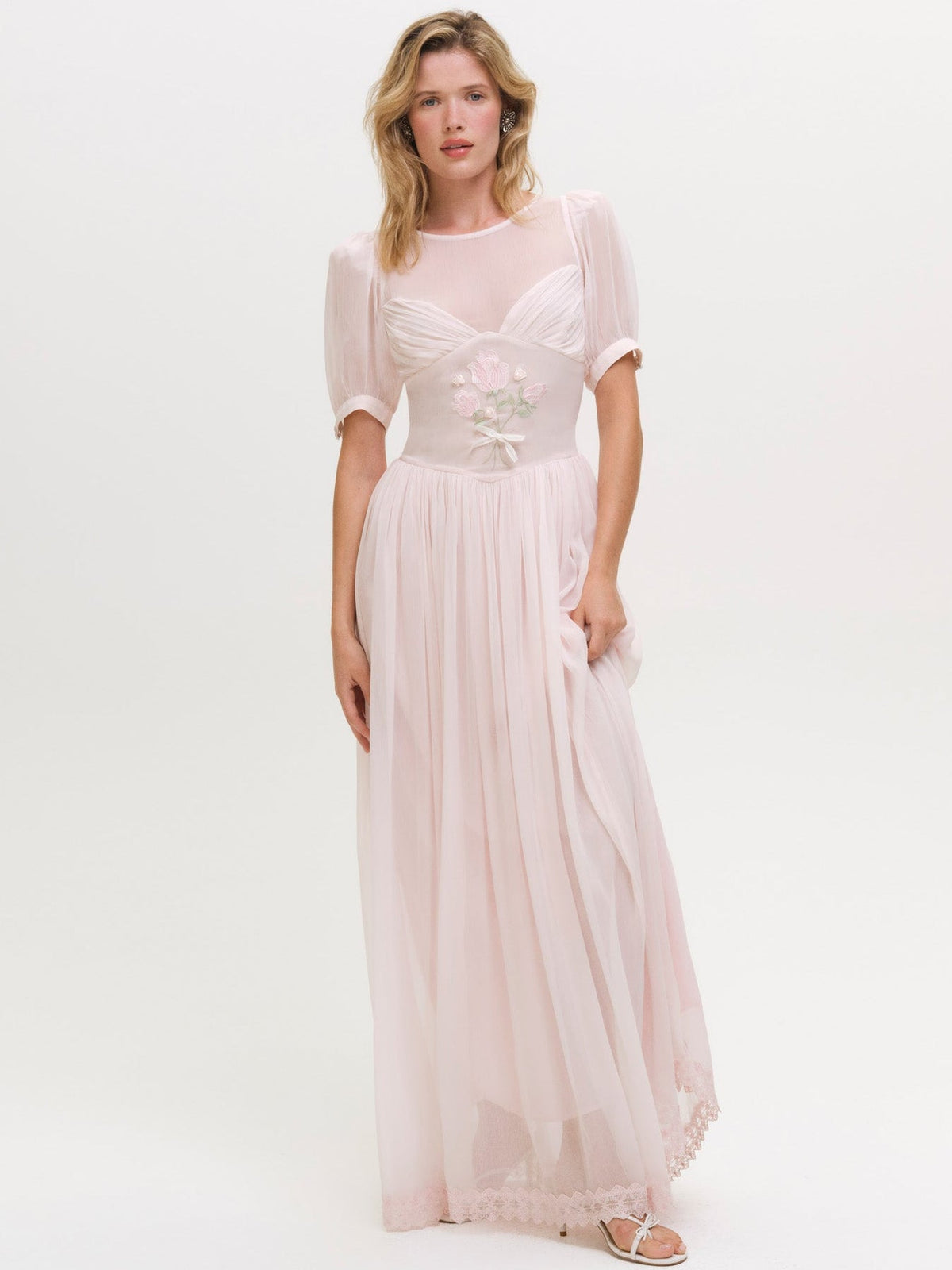 Rae Rose Maxi Dress - Pink